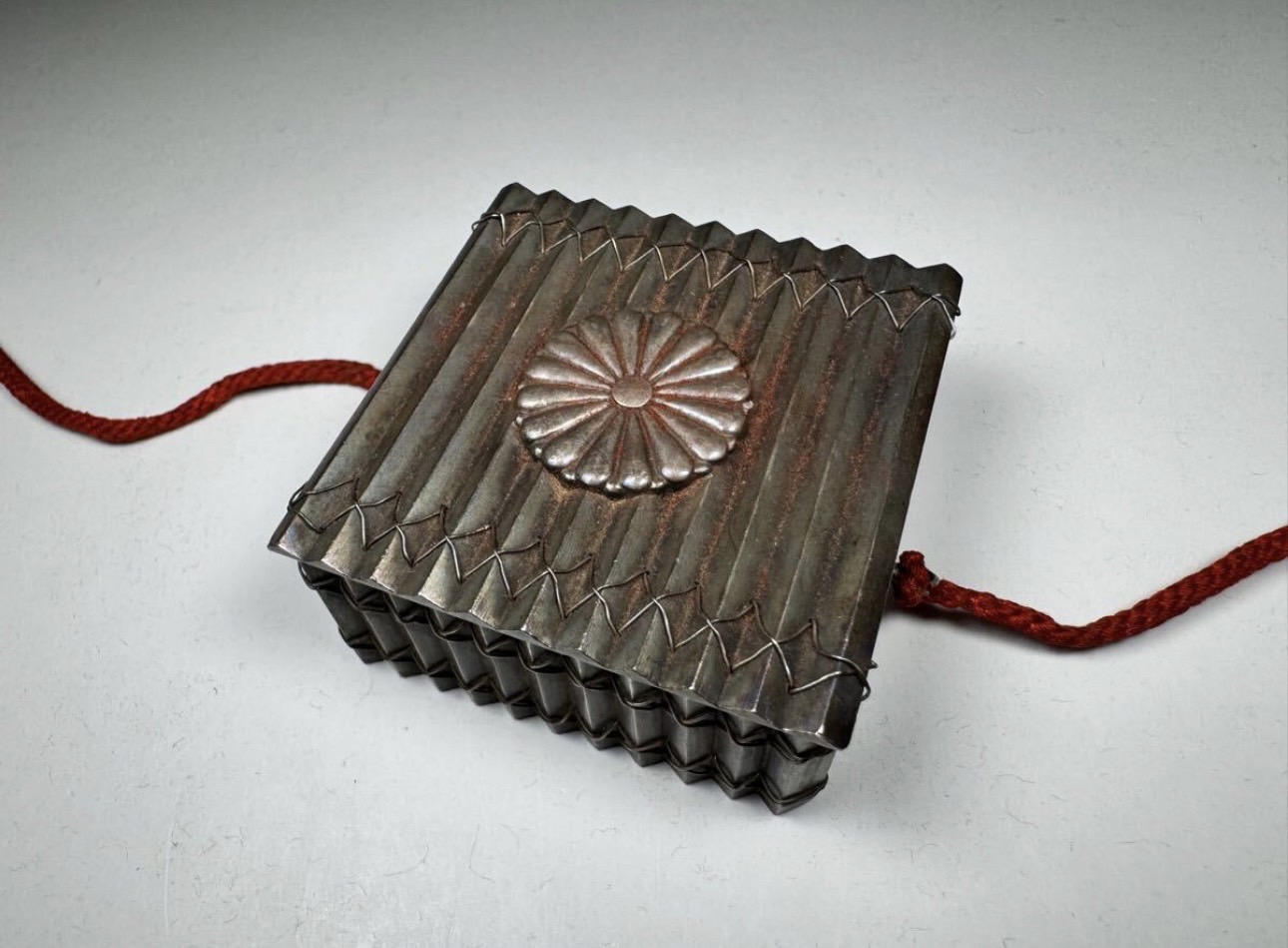 桂宮宣仁親王（桂宮家） 御下賜品 銀製ボンボニエールC 東Y7-1105☆1F