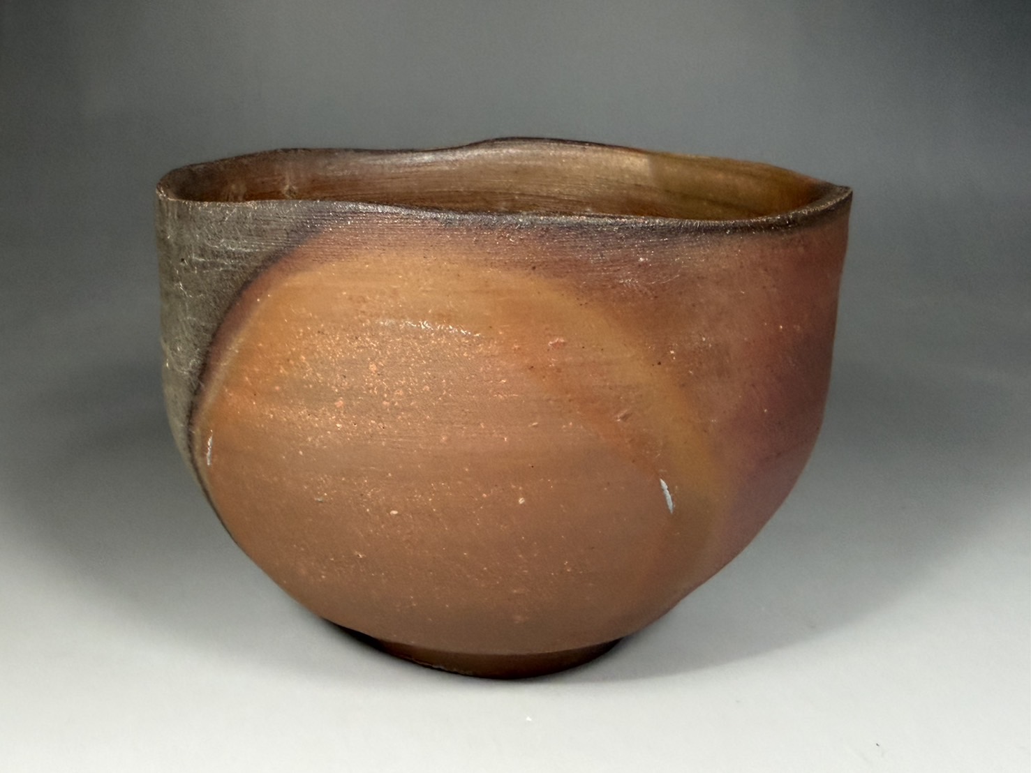 人間国宝 藤原雄 最上位作 備前 茶碗 | 新栄堂