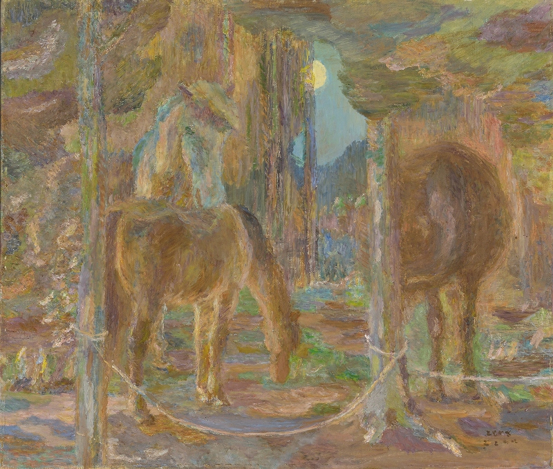 坂本繁二郎の馬 ― ヴェネチア・ビエンナーレ出品作がやってきました