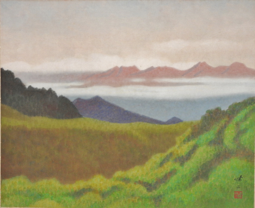 河合健二 筆 / 朝映