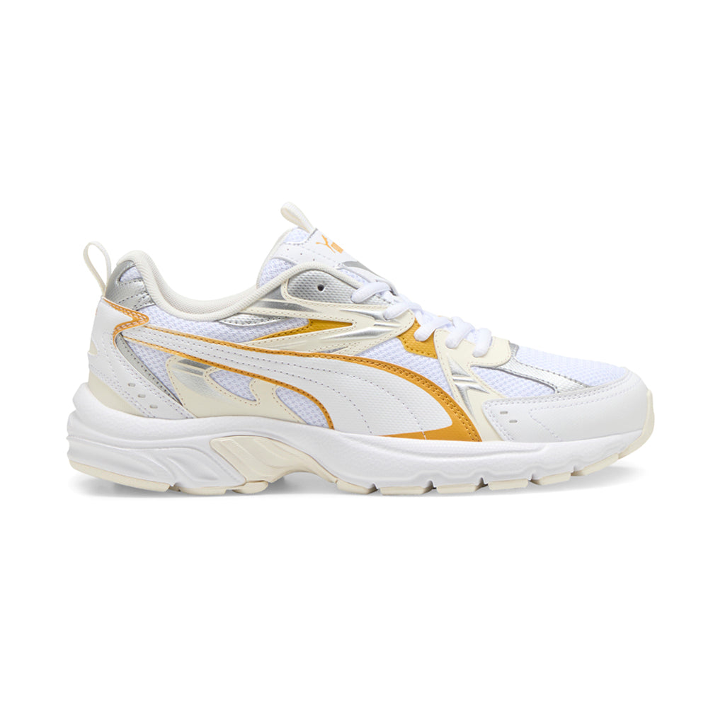 Shop White Mens Milenio Tech Lace Up Sneakers – Shoebacca