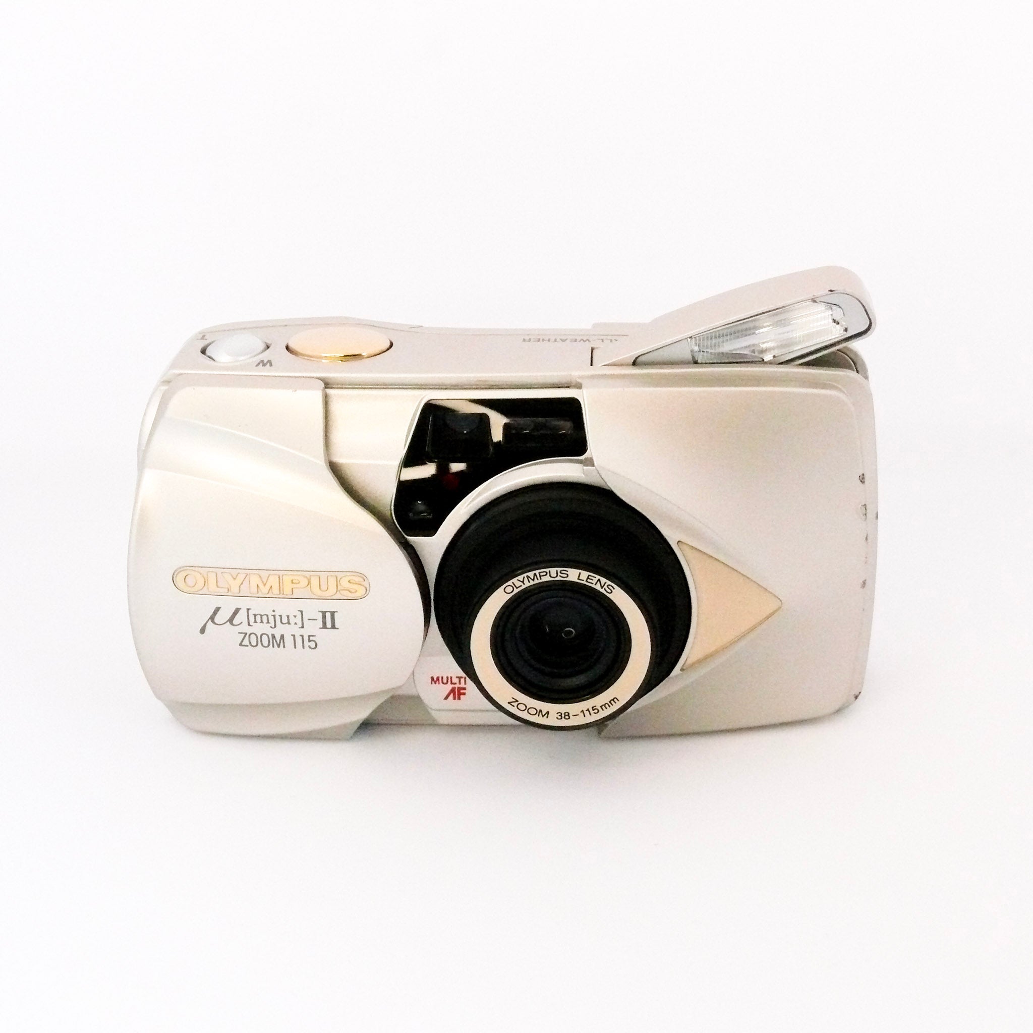 Olympus Mju Zoom 115 - Champagne Gold – Shoot Golden NZ