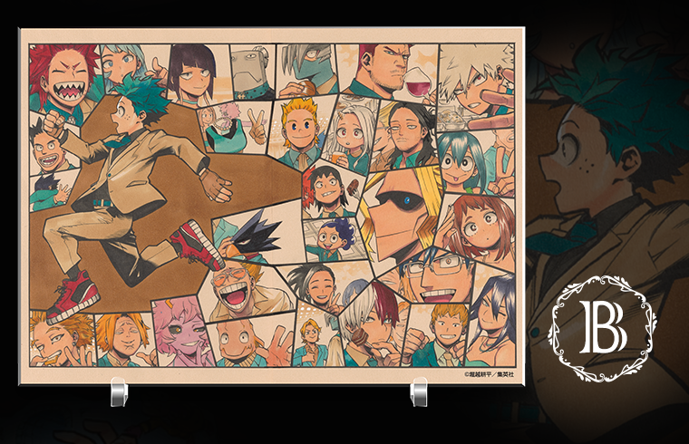 ヒロアカ 原稿風アクリルアート 応募者全員サービス 爆豪 8種コンプ 全