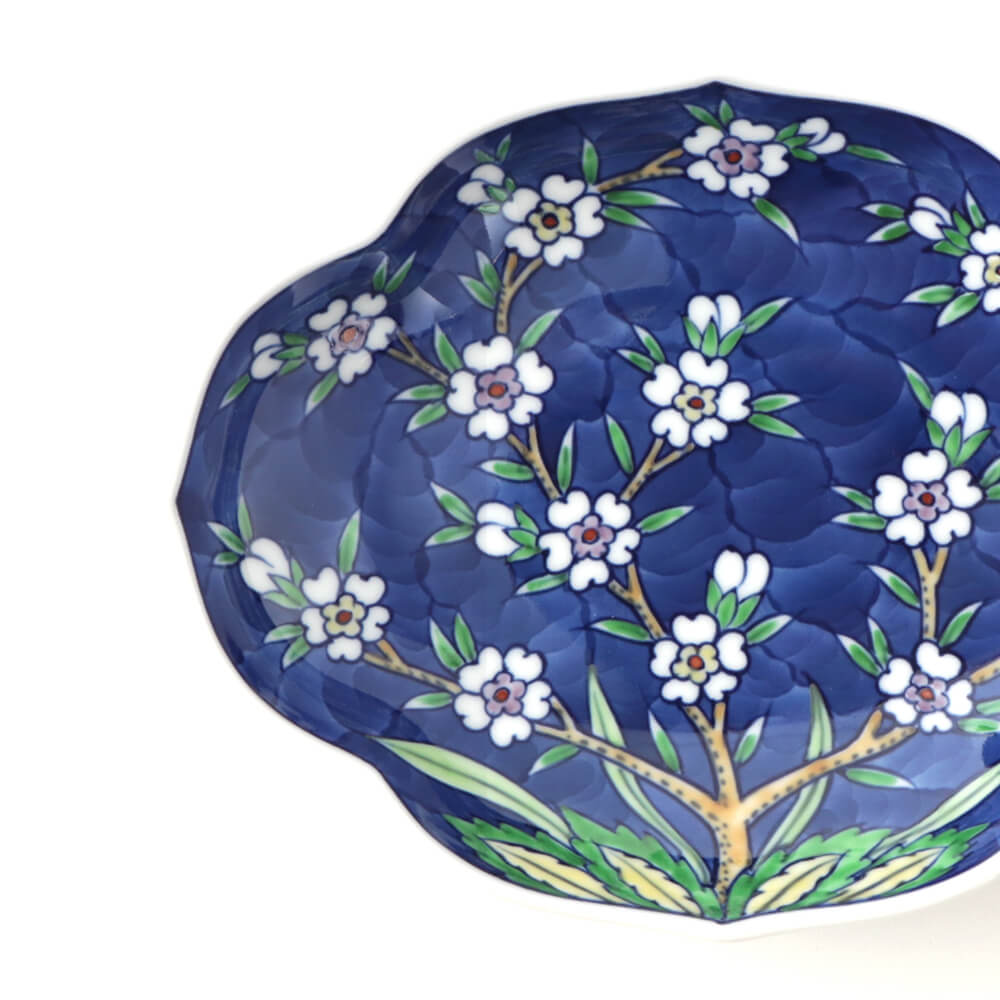 源右衛門】古伊万里の伝統 日本の名窯 舘林源右衛門作 染錦緑彩