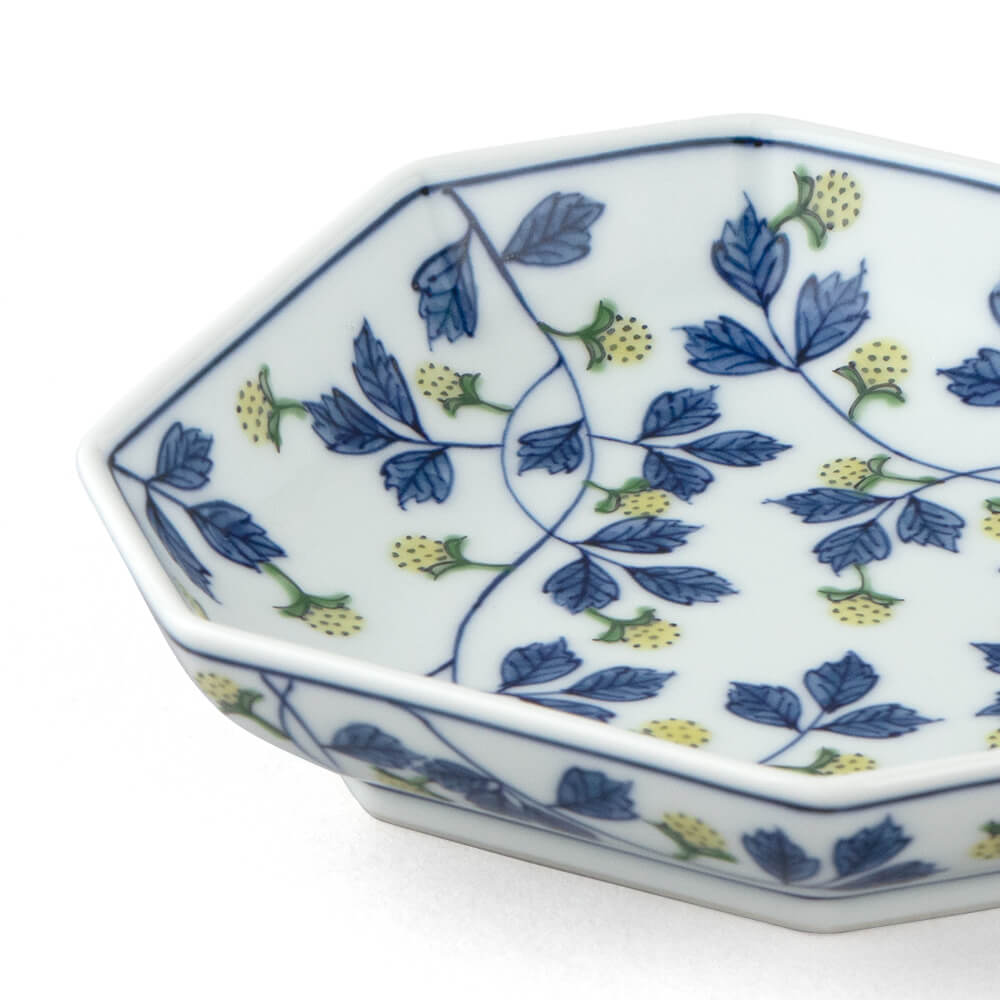 源右衛門】 染錦蕪絵 銘々皿 5枚組 桐箱付 染錦蕪絵 銘々皿 ｜ 有田焼