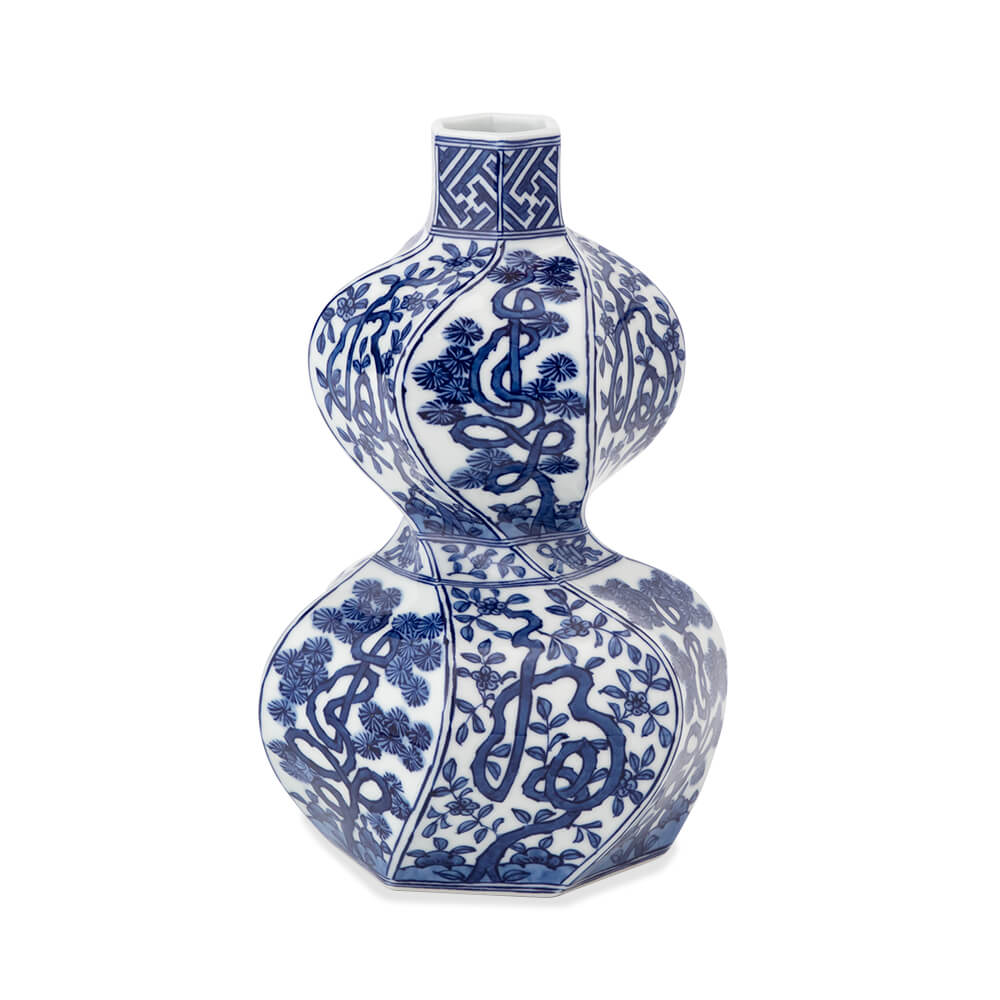 祥瑞手瓢形 花瓶 ｜ 有田焼の源右衛門窯公式オンラインショップ