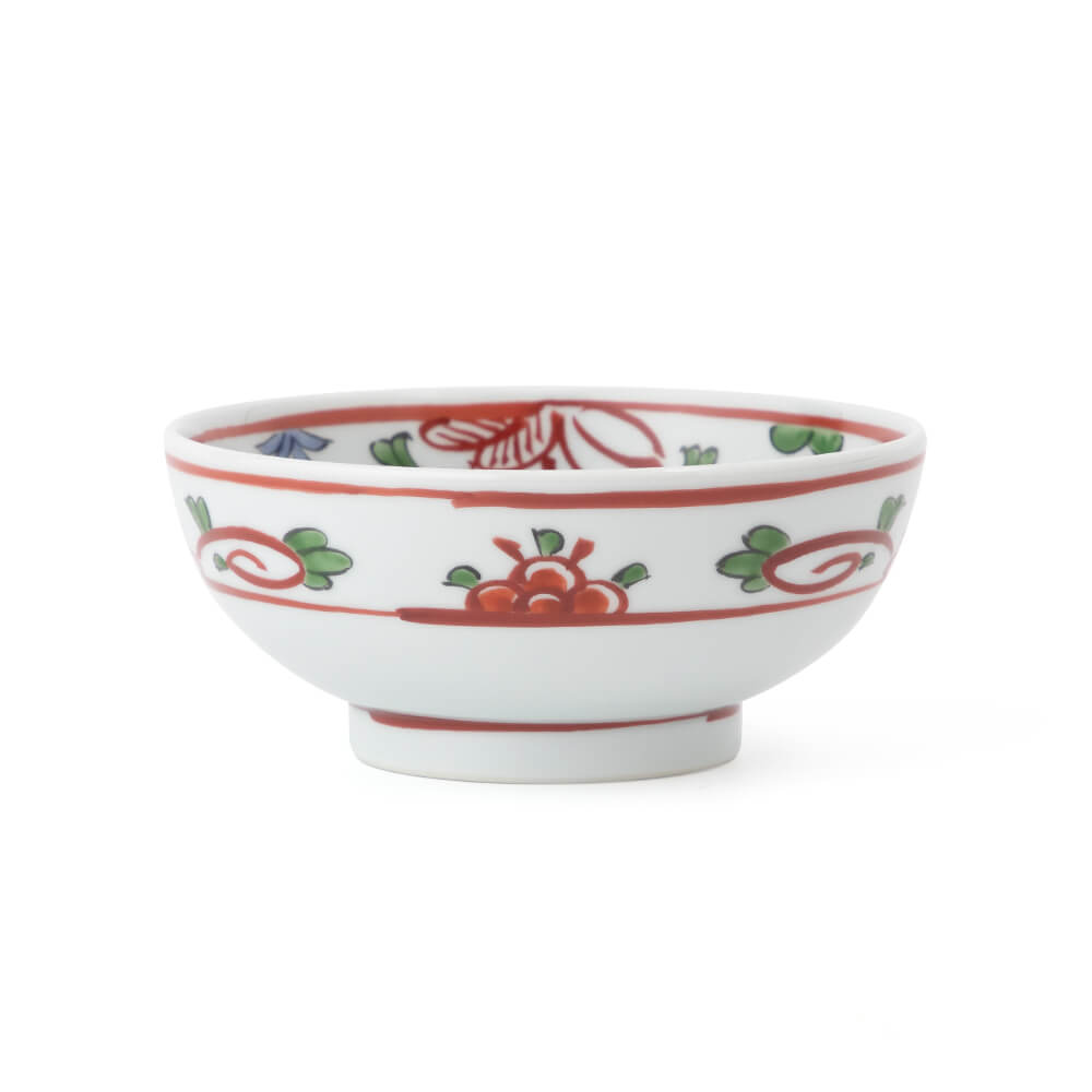 赤呉須花鳥 鉢 ｜ 有田焼の源右衛門窯公式オンラインショップ