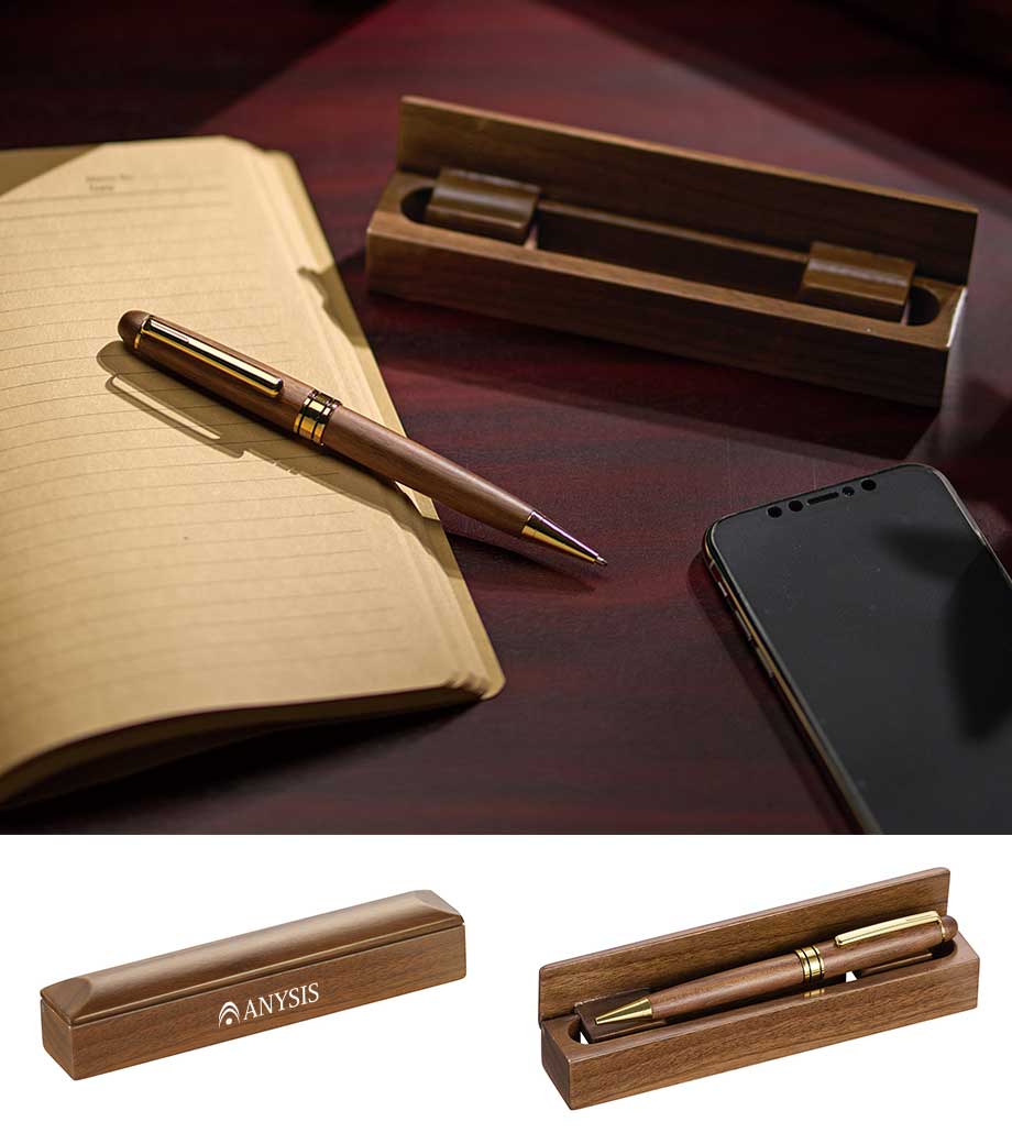 New 木製ボールペン(木箱付)｜最安値￥1,848|ほしい！ノベルティ