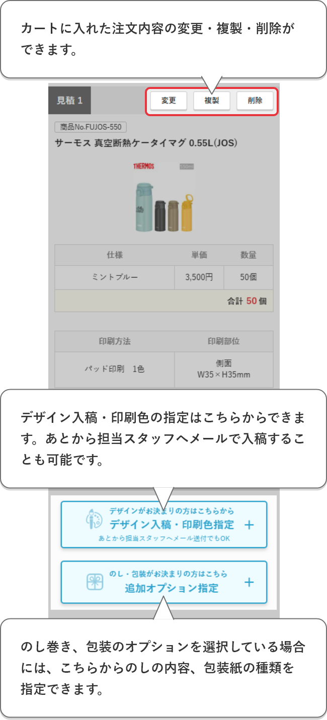 お見積依頼方法 ご利用ガイド｜ほしい！ノベルティ｜販促品・記念品名入れ