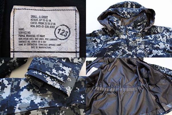 us.NAVY ecwcs ゴアテックスパーカー
