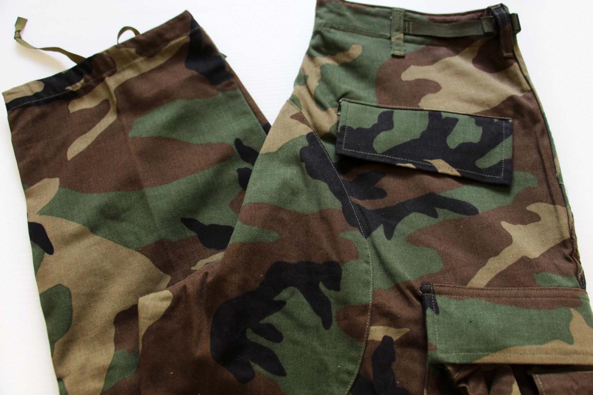 デッドストック☆80s 米軍 U.S.ARMY ウッドランドカモ カーゴパンツ