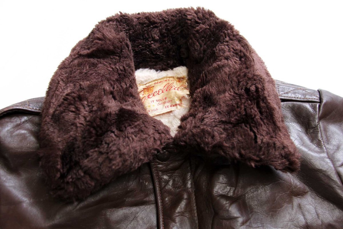 ATYE レザー ジャケット 古着 40s ~ 50s 60s 茶色 ACME