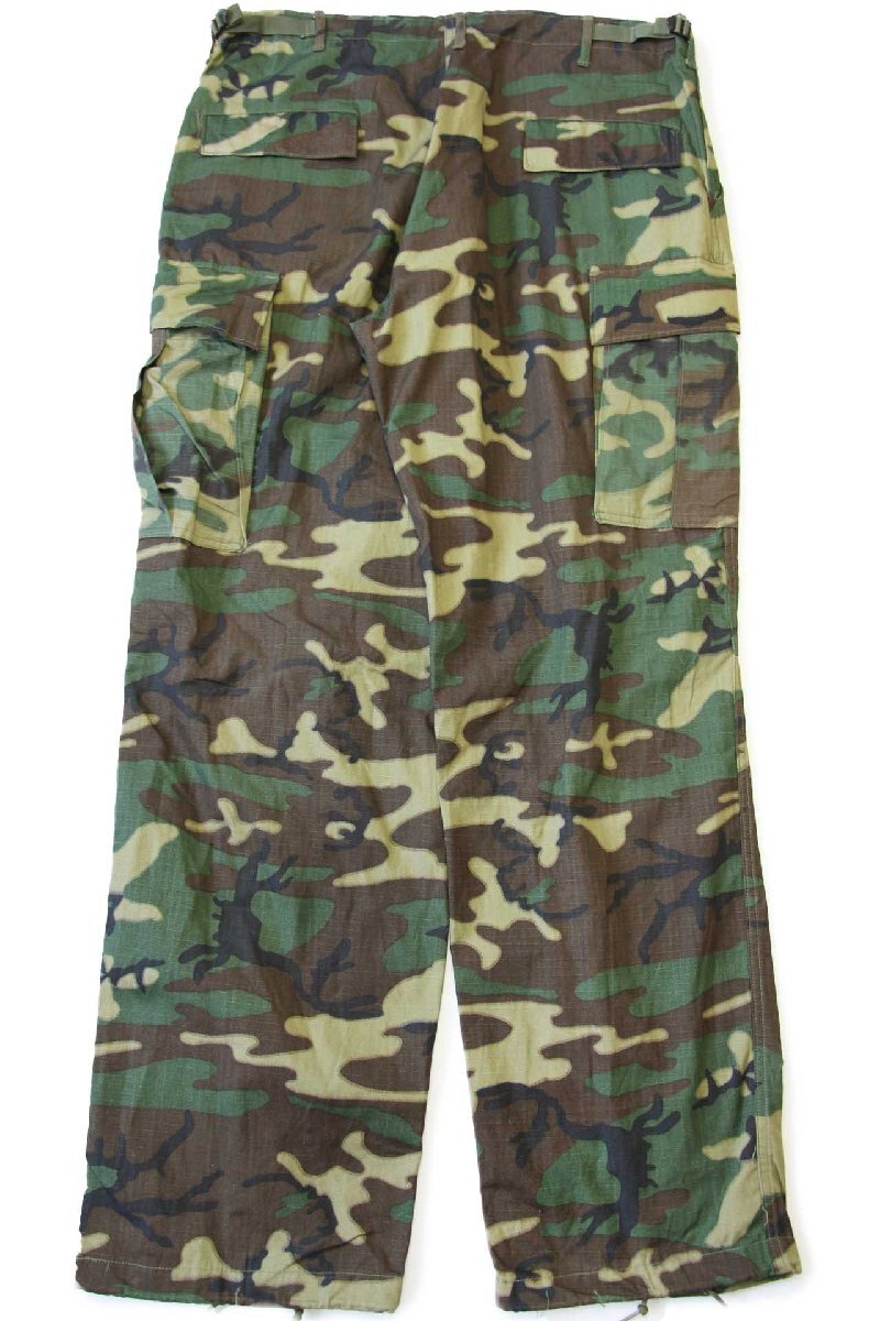 デッドストック☆70s 米軍 U.S.ARMY ERDL ブラウンリーフカモ