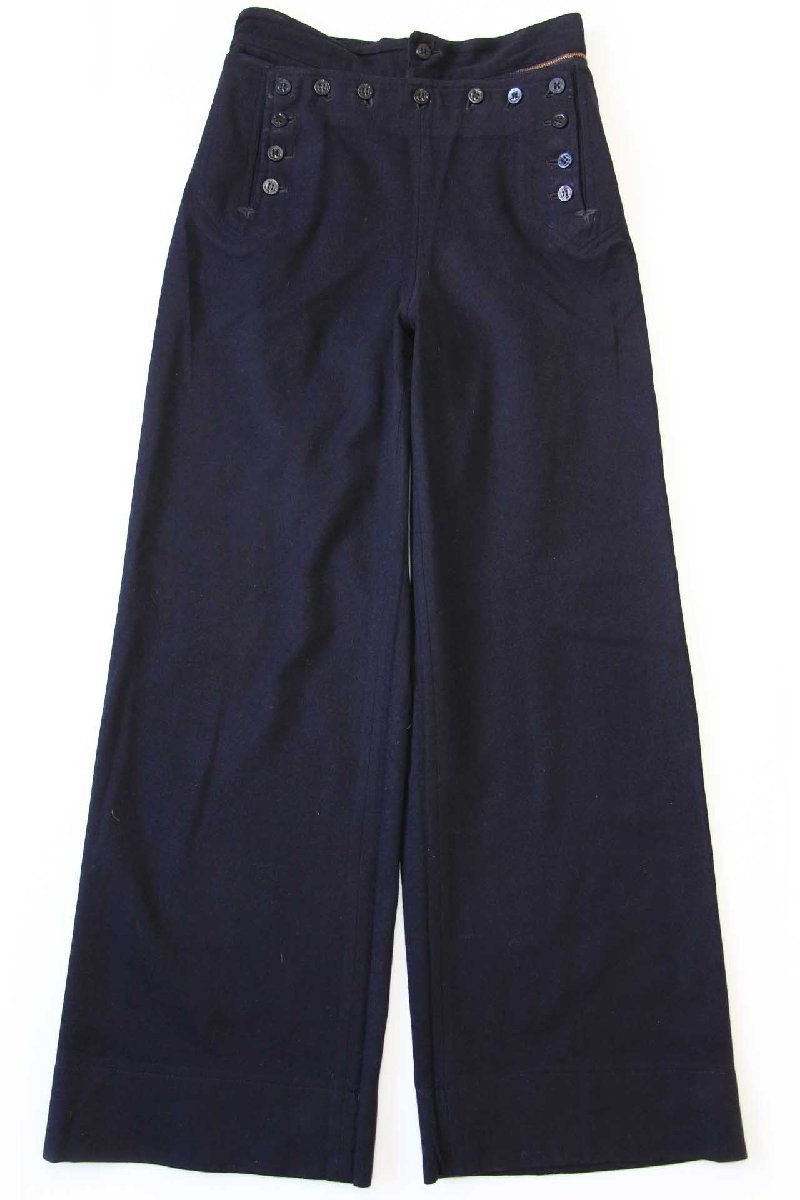 40s 米軍 U.S.NAVY NAVAL メルトン ウール セーラーパンツ カスタム