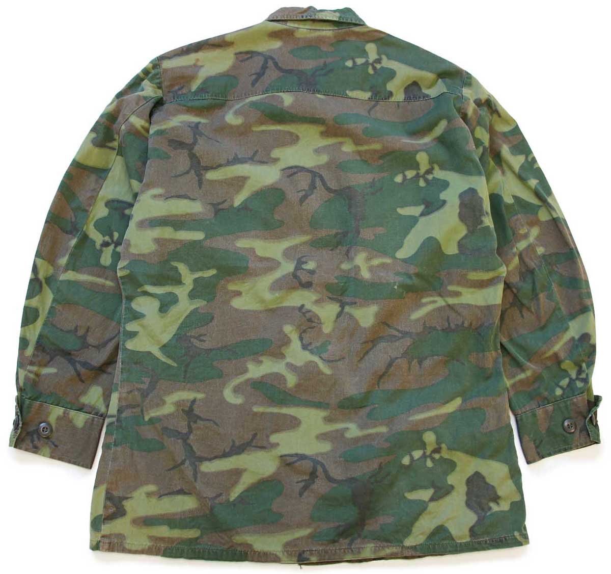 米軍実物 60's NAM戦 ERDL ジャングルファティーグジャケット S-L S-L