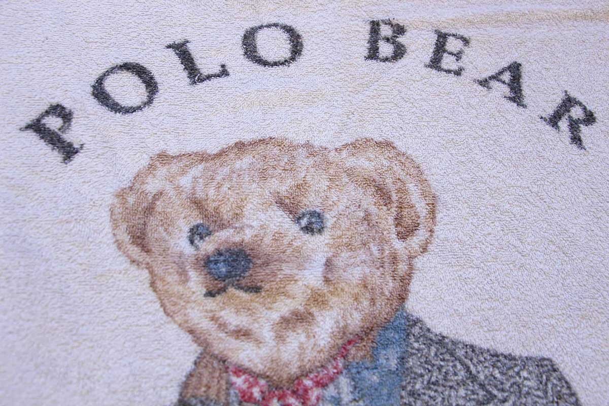 80s USA製 Ralph Lauren ラルフローレン POLO BEAR ポロベア コットン