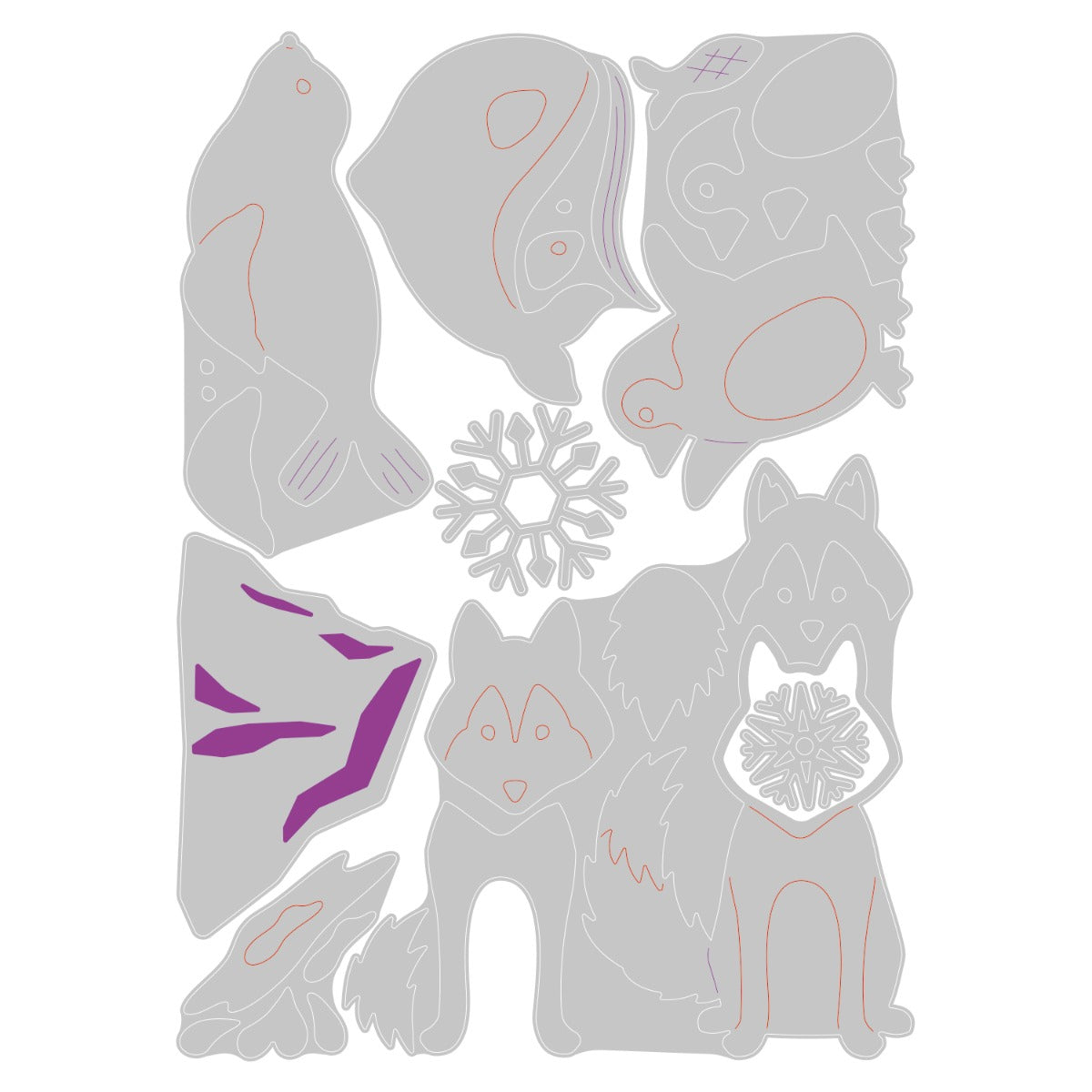 sizzix シジックス XLダイ フォトプロップス2種セット レアダイ未開封