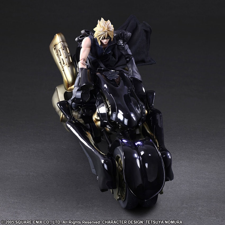 Cloud Strife & Fenrir Collectible Set by Square Enix | Sideshow