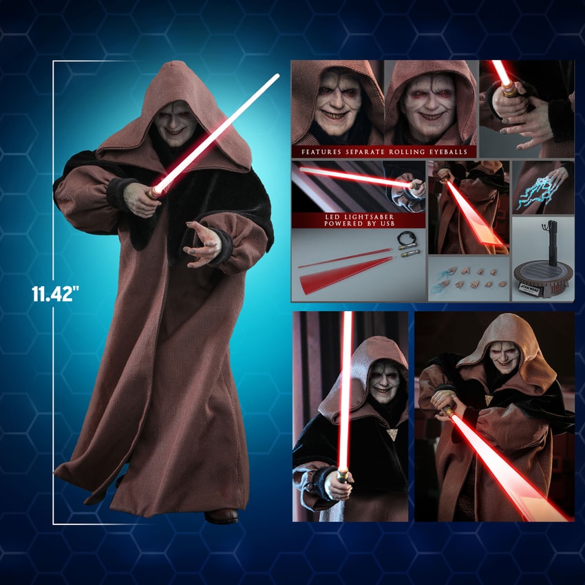 Darth Sidious™ (Special Edition) Sixth Scale Figure by Hot Toys