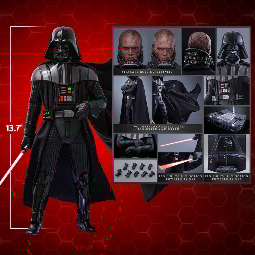 Darth Vader Sixth Scale Figure by Hot Toys | Sideshow Collectibles