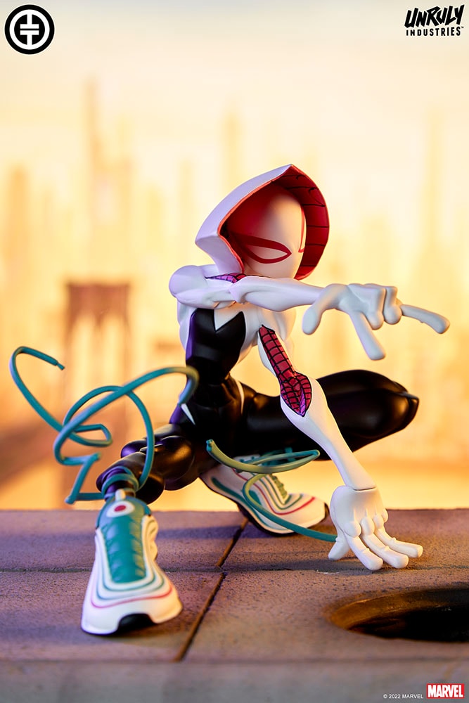 Ghost-Spider Designer Collectible Statue by Unruly Industries