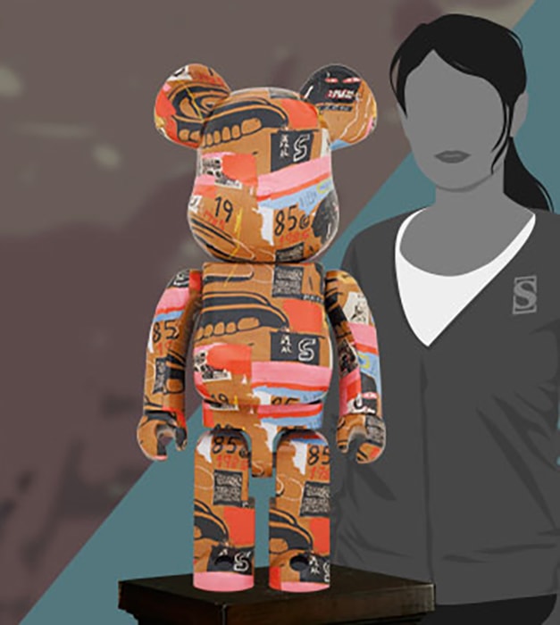 その他 be@rbrick basquiat Andy warhol #2 1000% be@rbrick basquiat