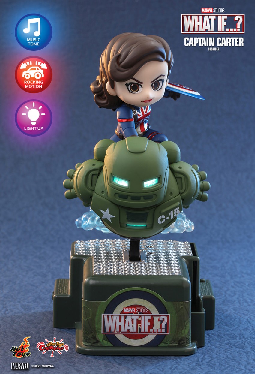 Captain Carter CosRider Figure by Hot Toys | Sideshow Collectibles