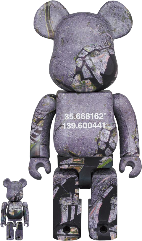 Be@rbrick Benjamin Grant Overview Tokyo 100% and 400% Collectible
