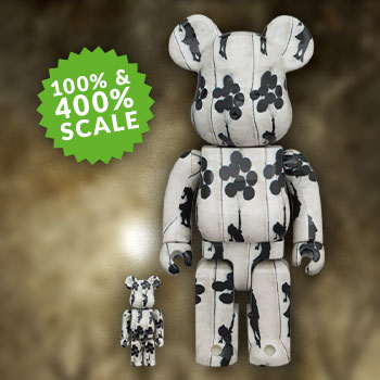 Be@rbrick Flying Balloons Girl 100% & 400% Collectible Set by