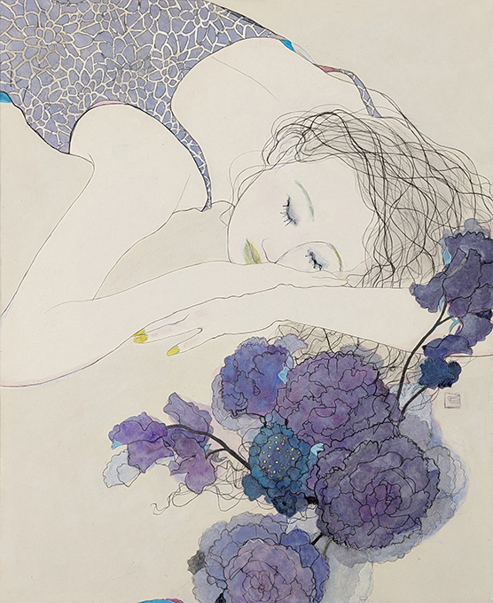 日本画 斉藤和 原画 真作 絵画 風景画 40 日本画斉藤和原画真作絵画