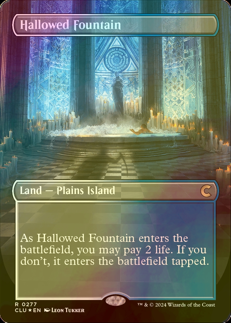 神聖なる泉 foil ① 【公式通販】