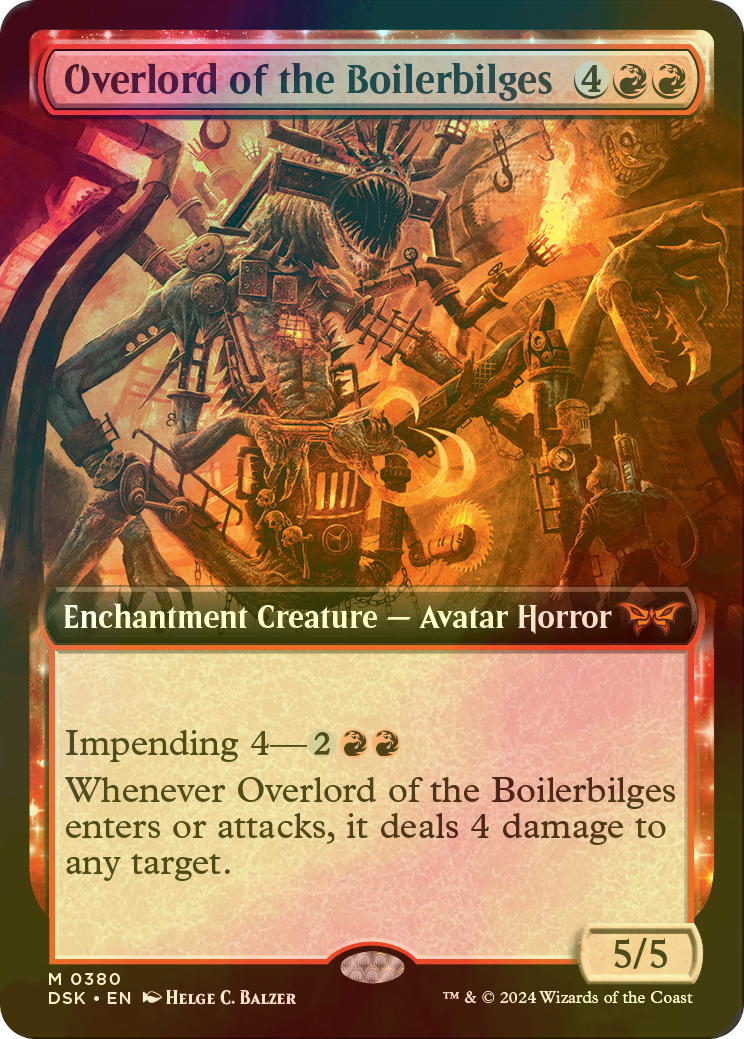 ボイラービルジの大主 foil 4枚セット ボイラービルジの大主 foil 4枚