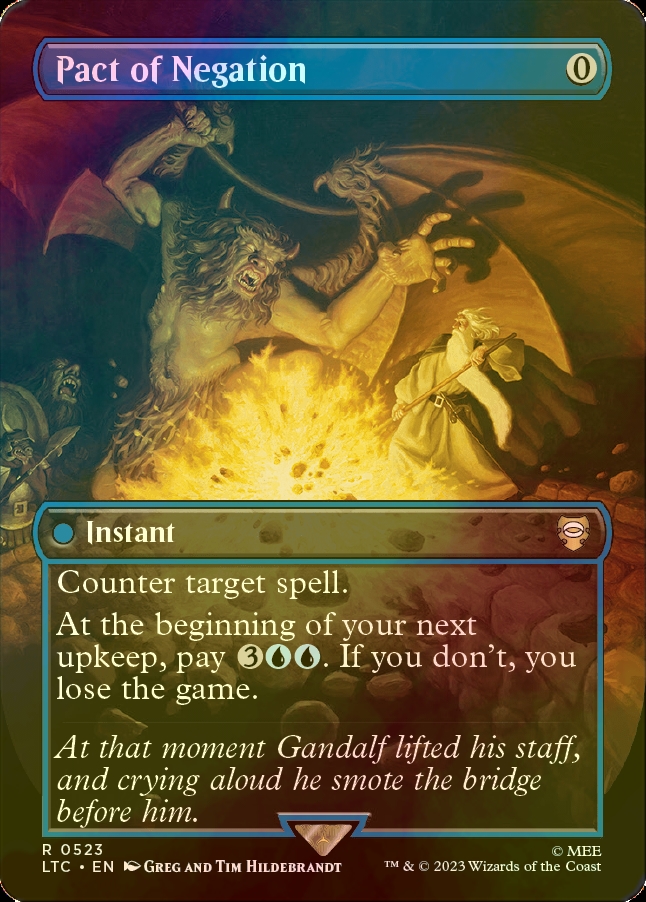 MTG MPS2 否定の契約/Pact of Negation Pact of Negation · Future