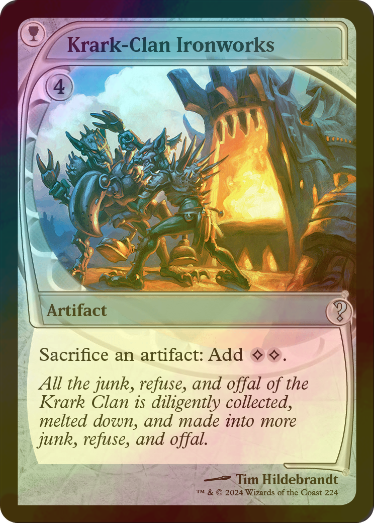 クラーク族の鉄工所 初版 foil 5DN MTG マジック・ザ・ギャザリング