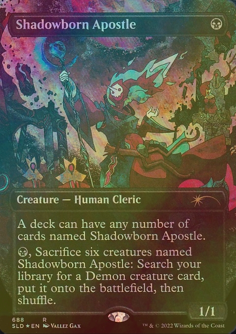 secret lair 影生まれの使徒 foil