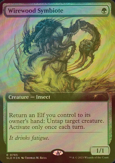 ワイアウッドの共生虫/Wirewood Symbiote SCG日本語foil ワイアウッド
