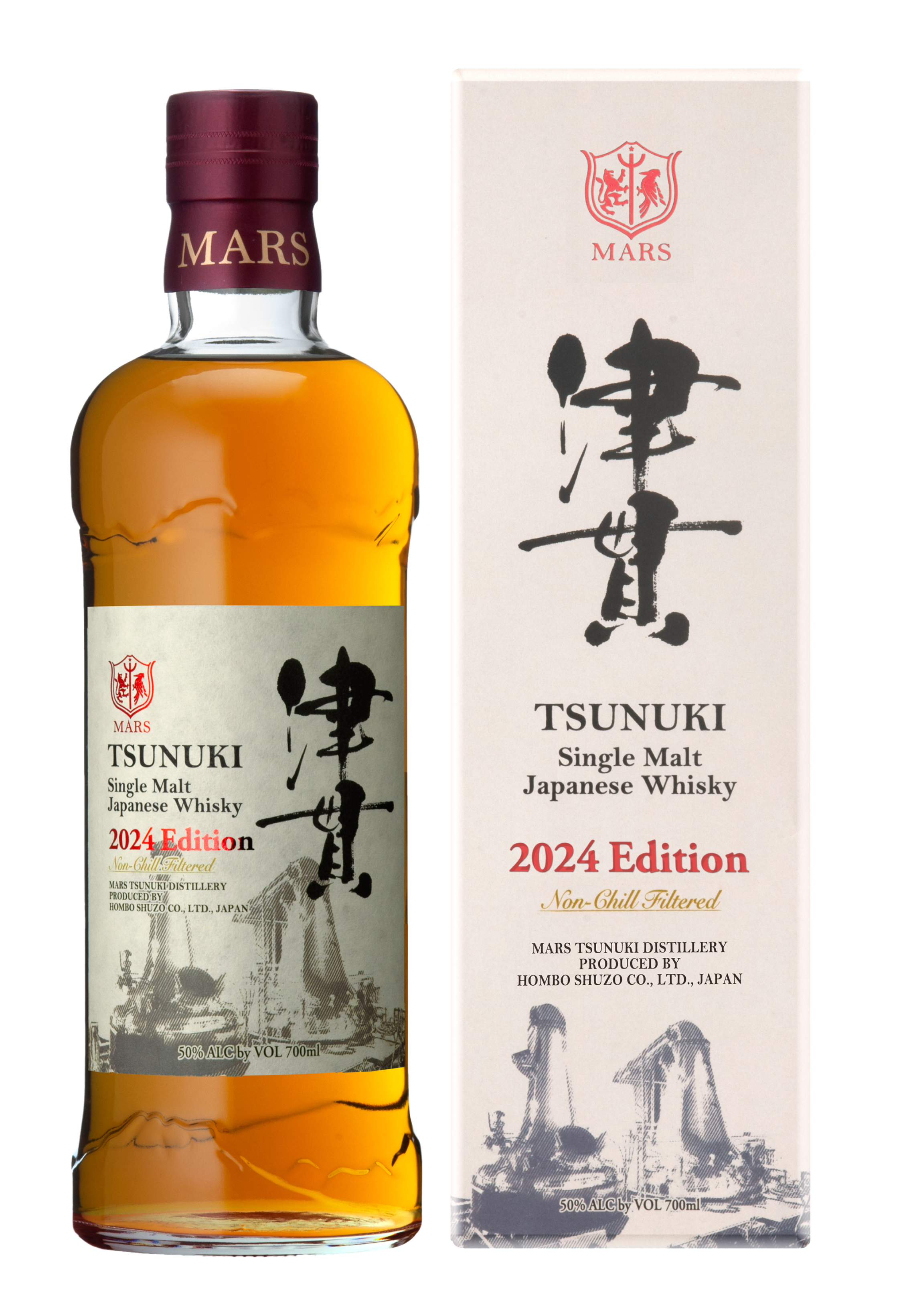 Single Malt Whisky, 'Tsunuki - Edition 2024', Mars Whisky