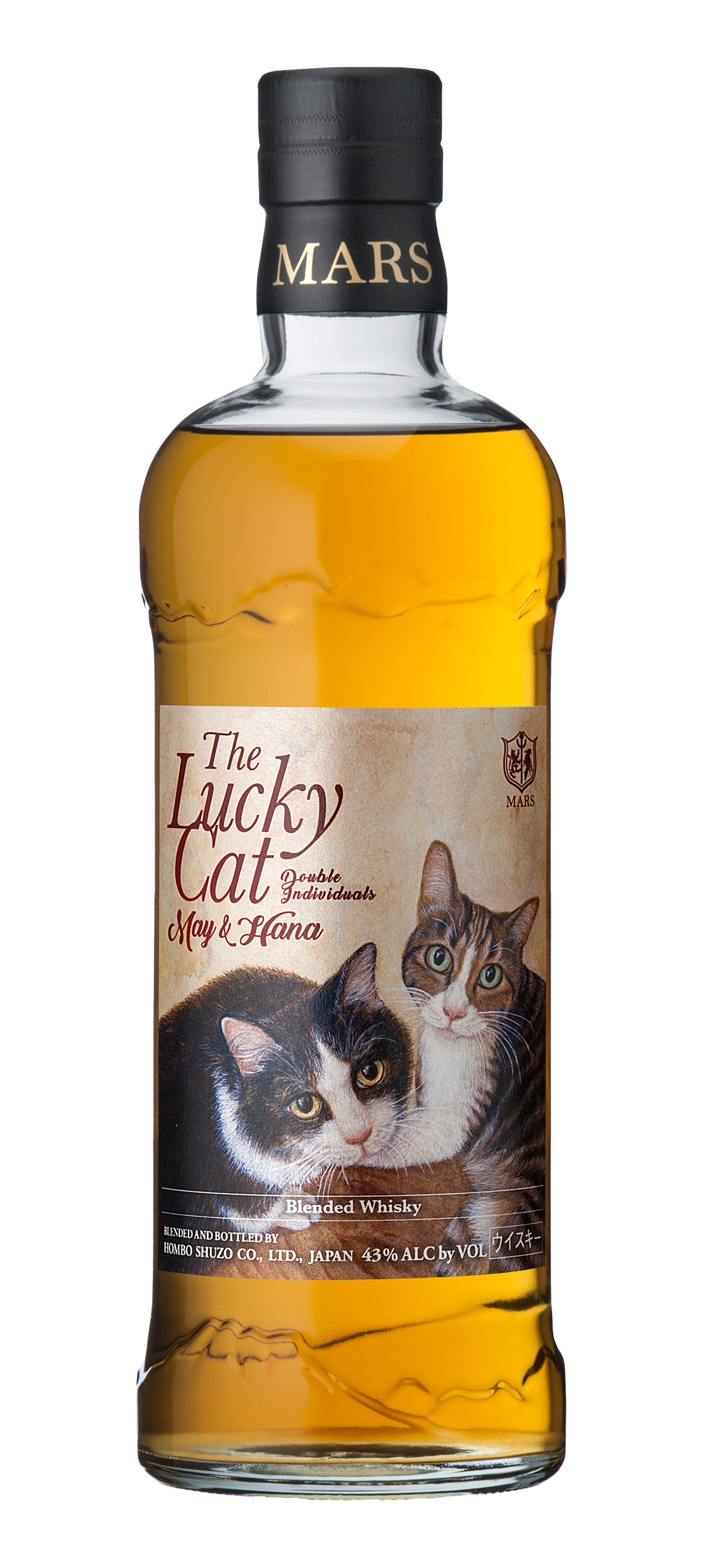Whisky, 'The Lucky Cat, May & Hana', Mars Whisky - Skurnik Wines