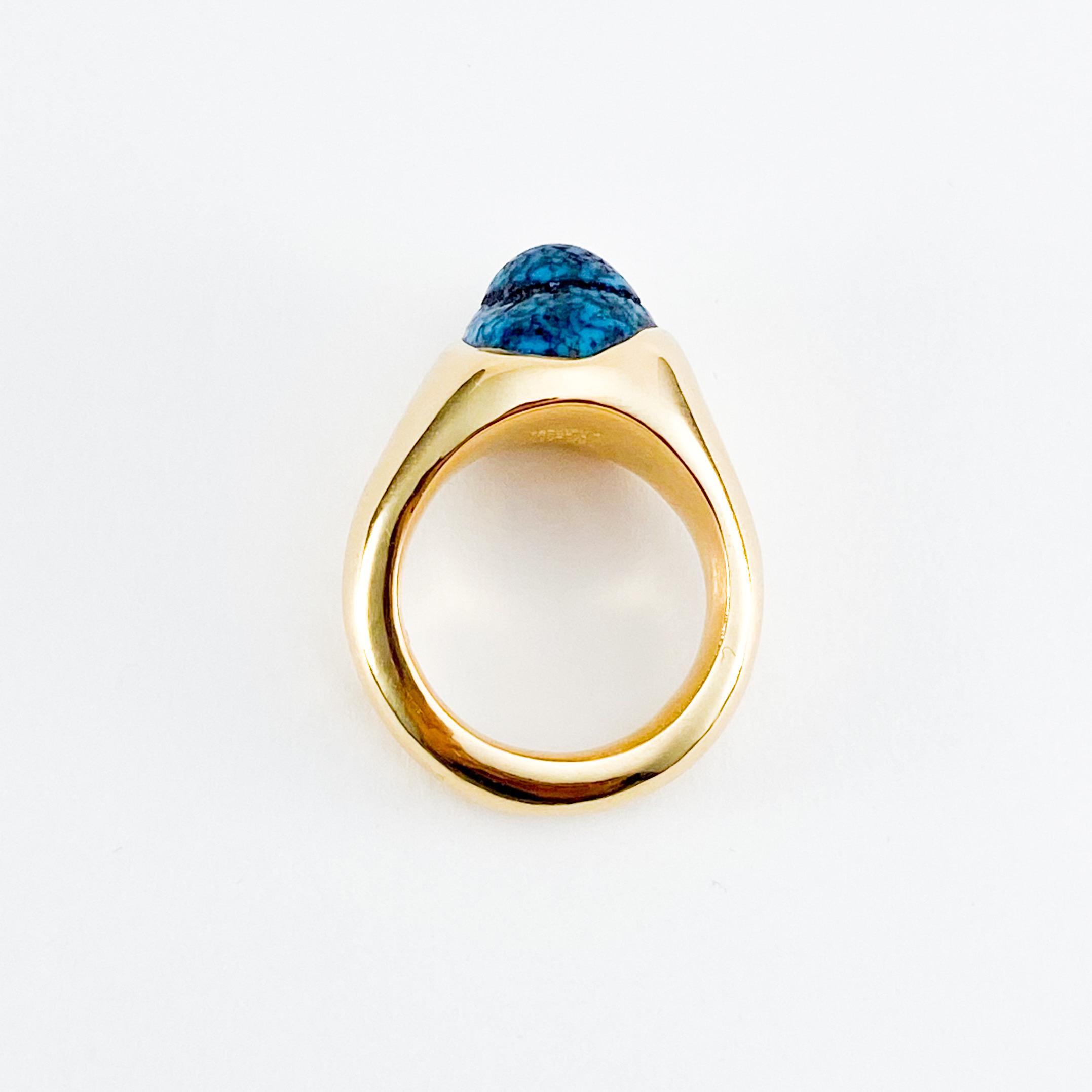 Lone Mt. Yasutomo Kodera K20 Ring 469 | ターコイズ・メンズシルバー