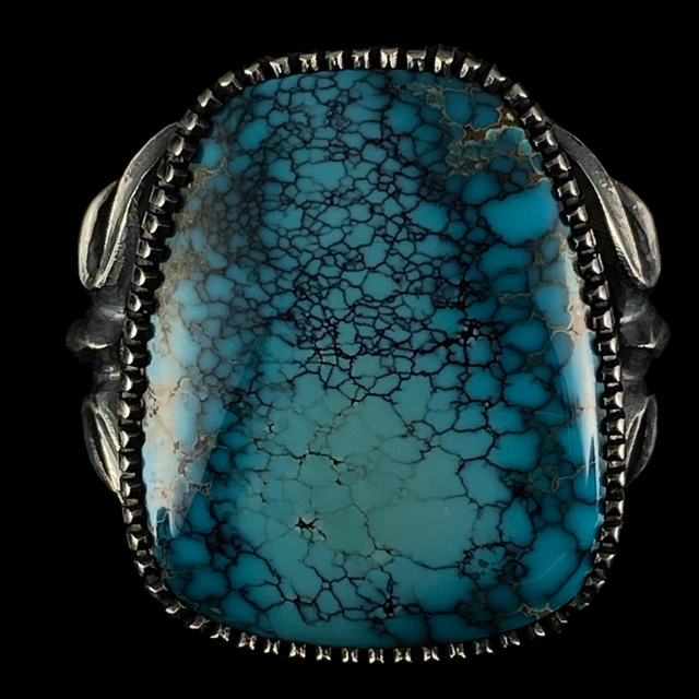 Blue wind original ring 259 | ターコイズ・メンズシルバー