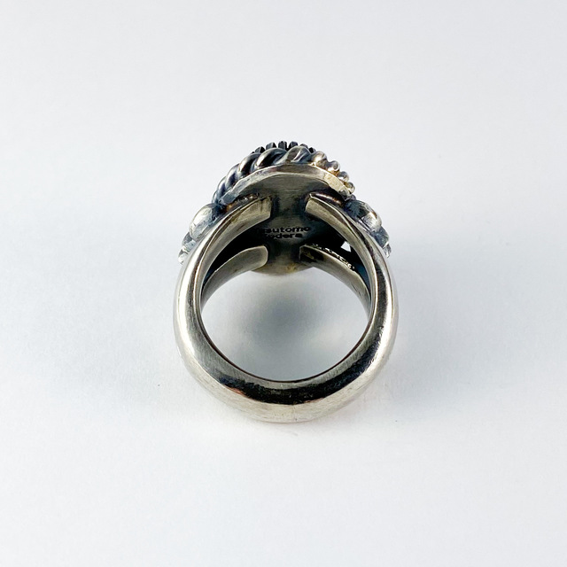 Number Eight original ring 261 | ターコイズ・メンズシルバー