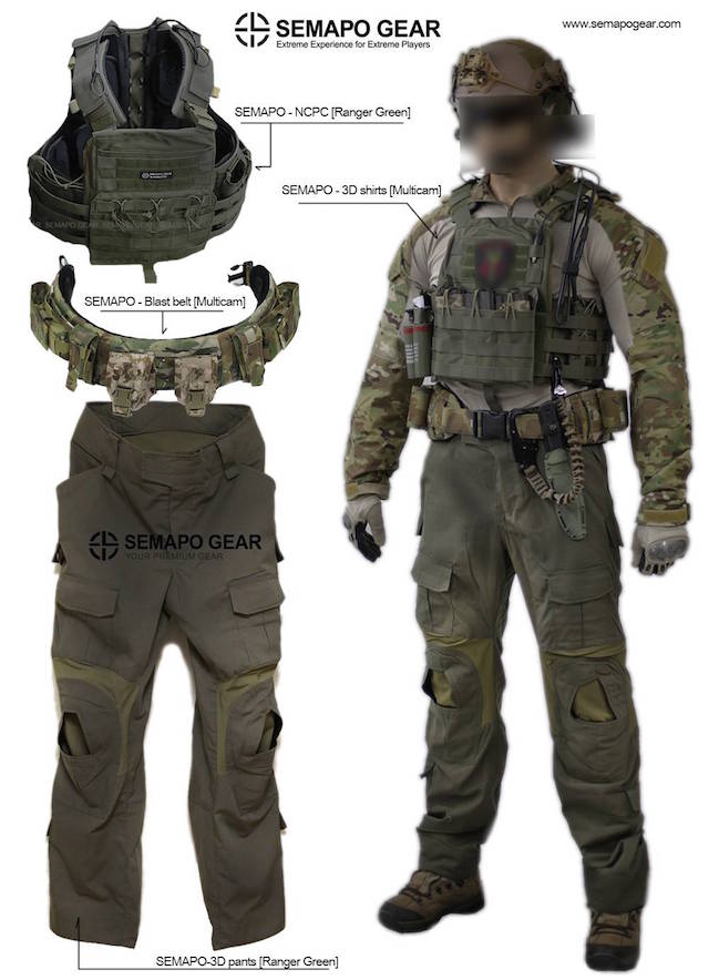 実生地 AOR1 Crye g2タイプ コンバットシャツ semapo製 SEMAPO GEAR製