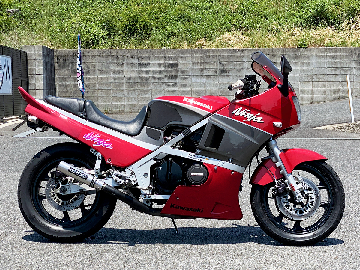中古バイク KAWASAKI GPZ400R｜ZX400D – 京都のバイクショップSPEC-M