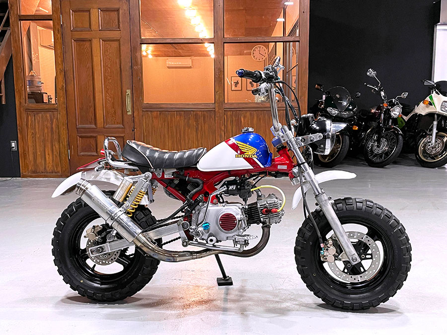 HONDAイエロー : モンキーAB27キャブ最終型 HONDAイエロー : モンキー