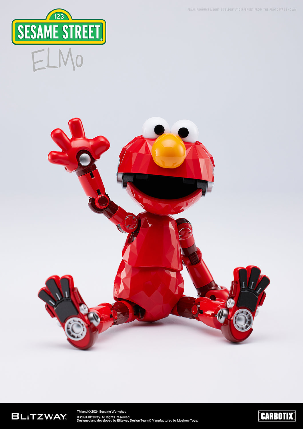 Sesame Street - Elmo CARBOTIX Figure - Spec Fiction Shop