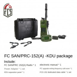 2022 NEW FCS AN/PRC-152 (A) 全金属製通信無線ハンドセット KDU