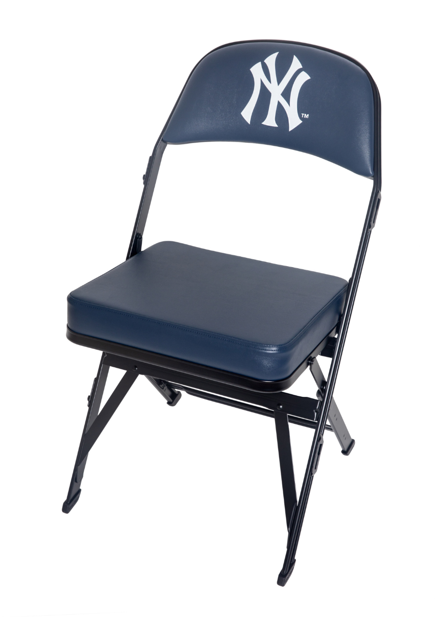 New York Yankees Clubhouse Chair – Authentic MLB Folding Chair for