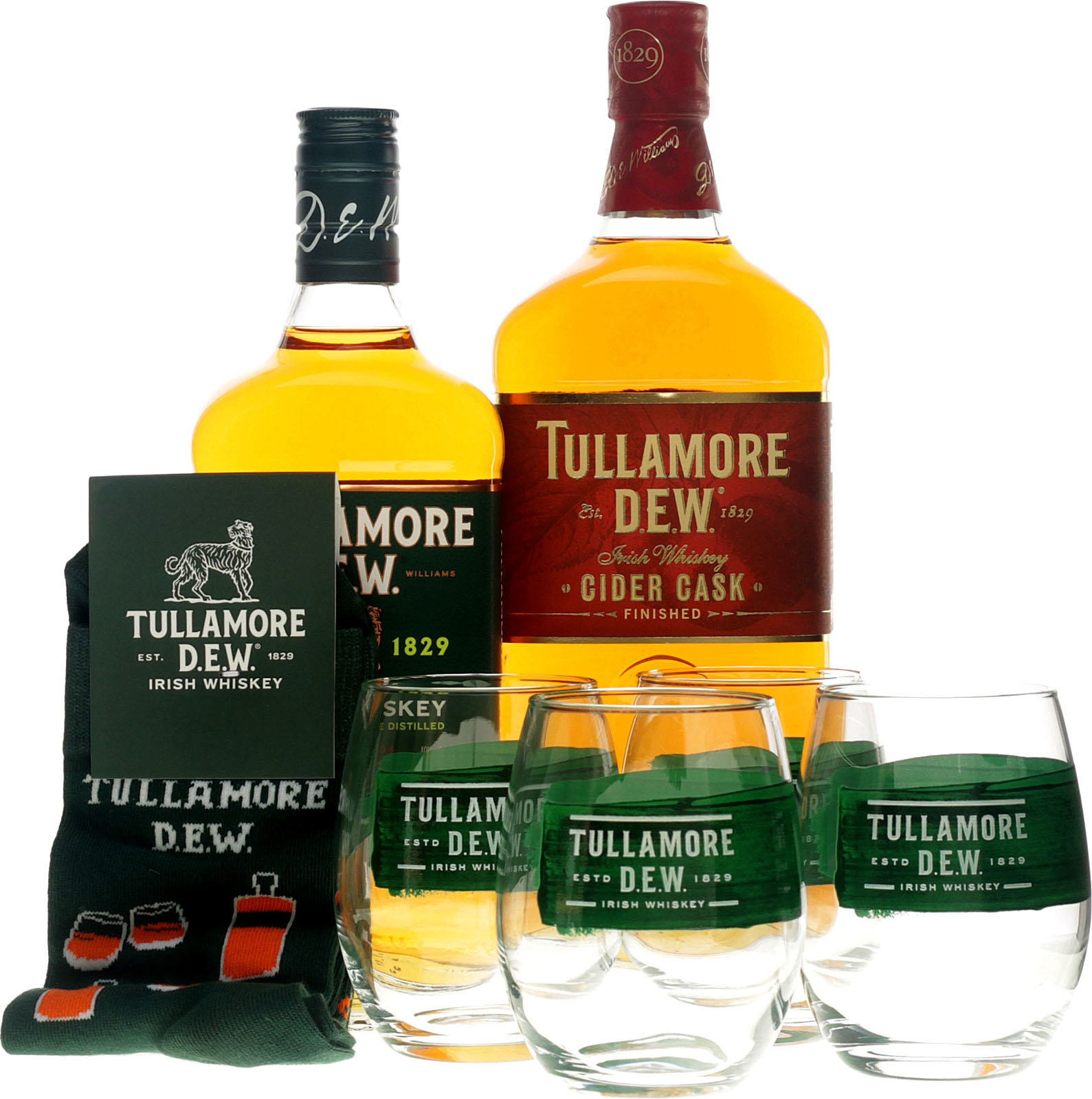 Tullamore Dew Whiskey & Style Bundle – Exklusives Set