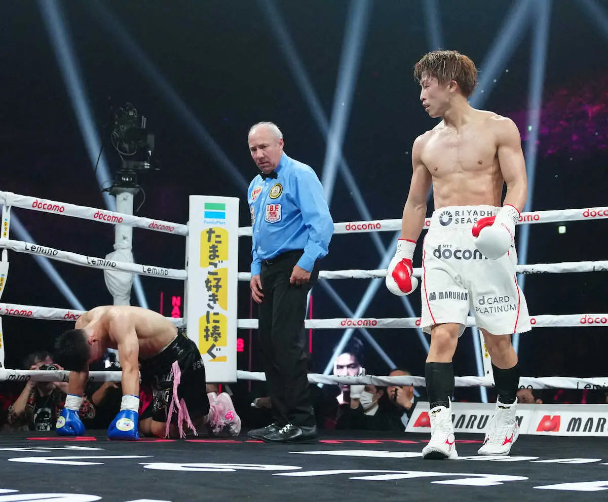 井上尚弥選手が1月24日キム戦で使用した同じモデル。 井上尚弥選手が1