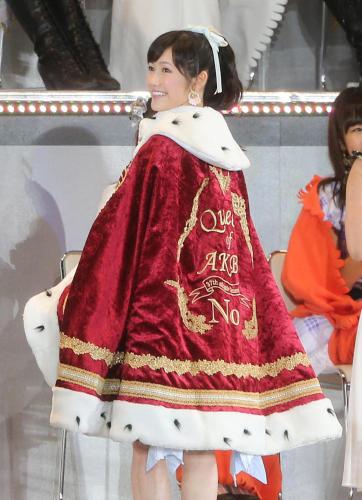 AKB48 49thシングル選抜総選挙 個別レプリカトロフィー」 渡辺麻友